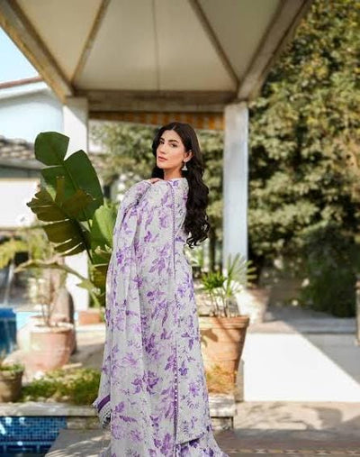 3 Piece - Embroidered Lawn Suit