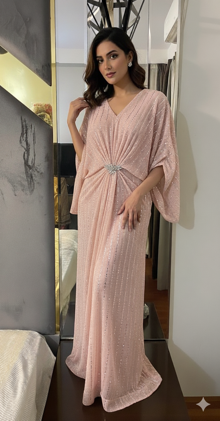 2 Piece Stitched Kaftan - Ready To Wear